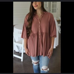 NWT Easel Plus Size Top